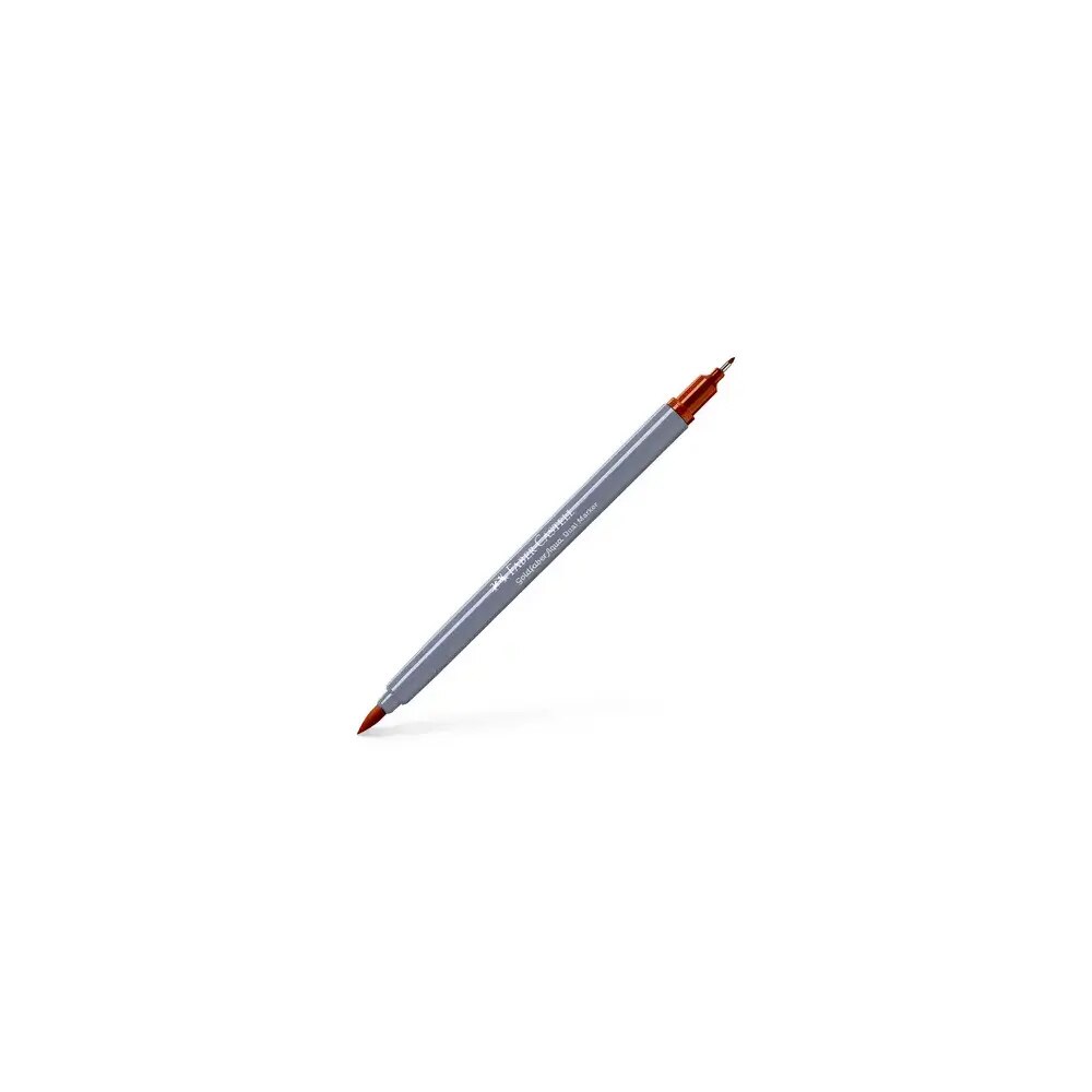 Faber-Castell, Markers, Art & School, AquaDual, 626641, Burnt Ochre